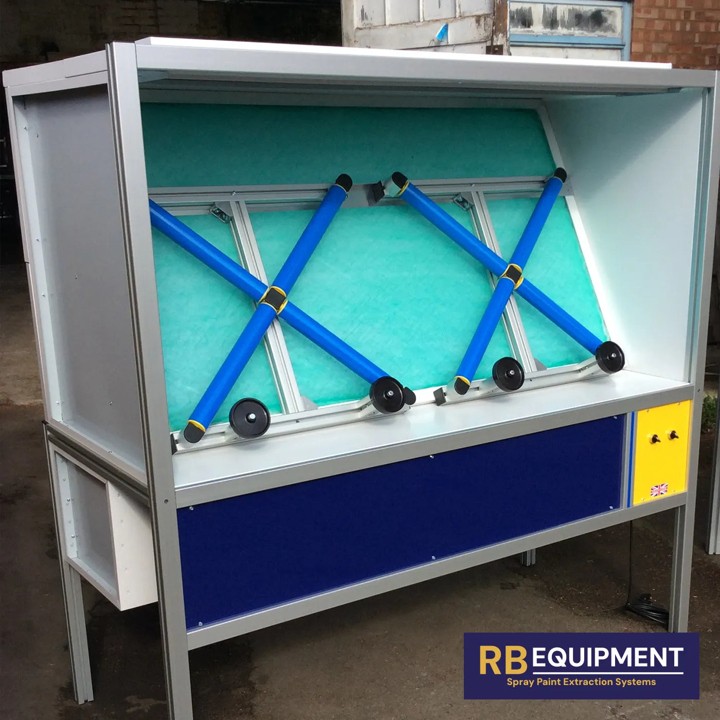 Double Alloy Wheel Spray Booth (Workshop Use)