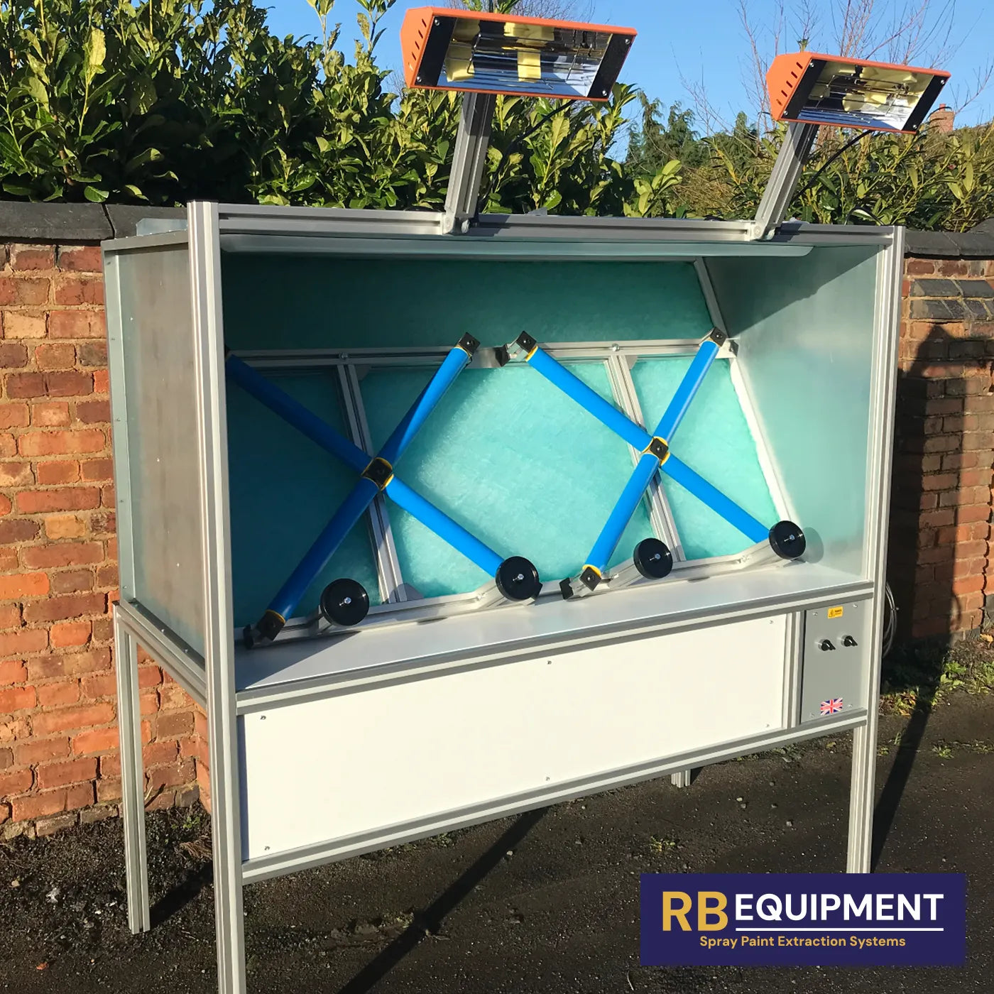 Double Alloy Wheel Spray Booth (Workshop Use)