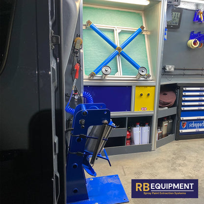 Single Alloy Wheel Spray Booth