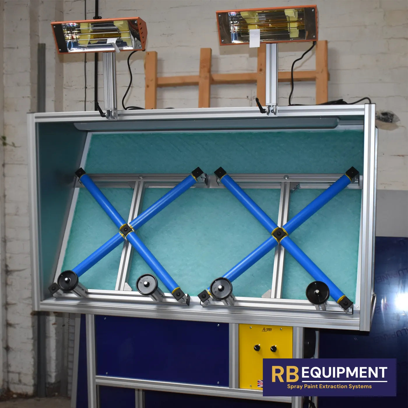 Double Alloy Wheel Spray Booth (Van Use)