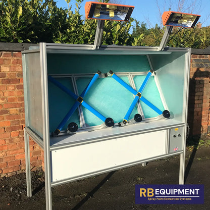 Double Alloy Wheel Spray Booth (Workshop Use)