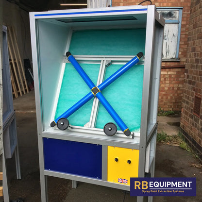 Single Alloy Wheel Spray Booth